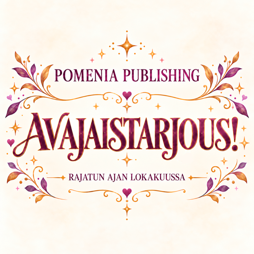 Pomenia Publishing – AVAJAISTARJOUS! Rajatun ajan lokakuussa.